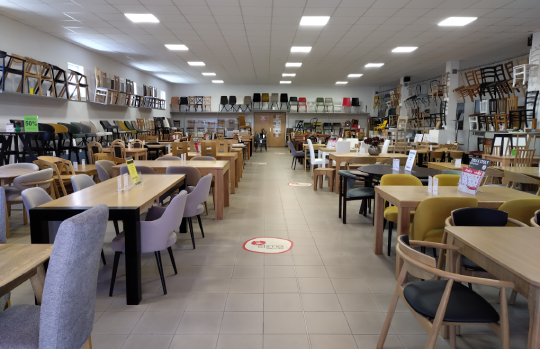 Showroom, výdejní místo